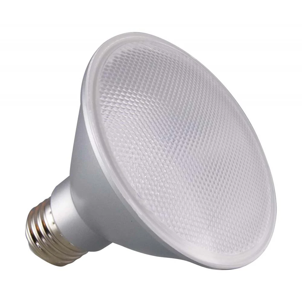Satco 12.5w PAR30SN LED 60 deg. Beam E26 Medium base 4000k Cool White
