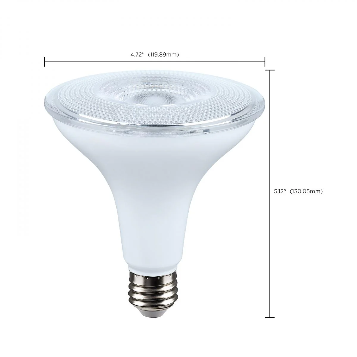 Satco 14w Dusk to Dawn LED PAR38 5000K 120v White Finish E26 Base Bulb - Image 7