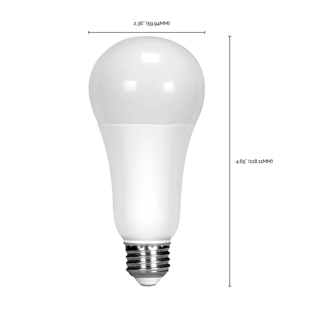 Satco 16.5w A19 LED 2700K Medium Base - 100W equiv - Image 2