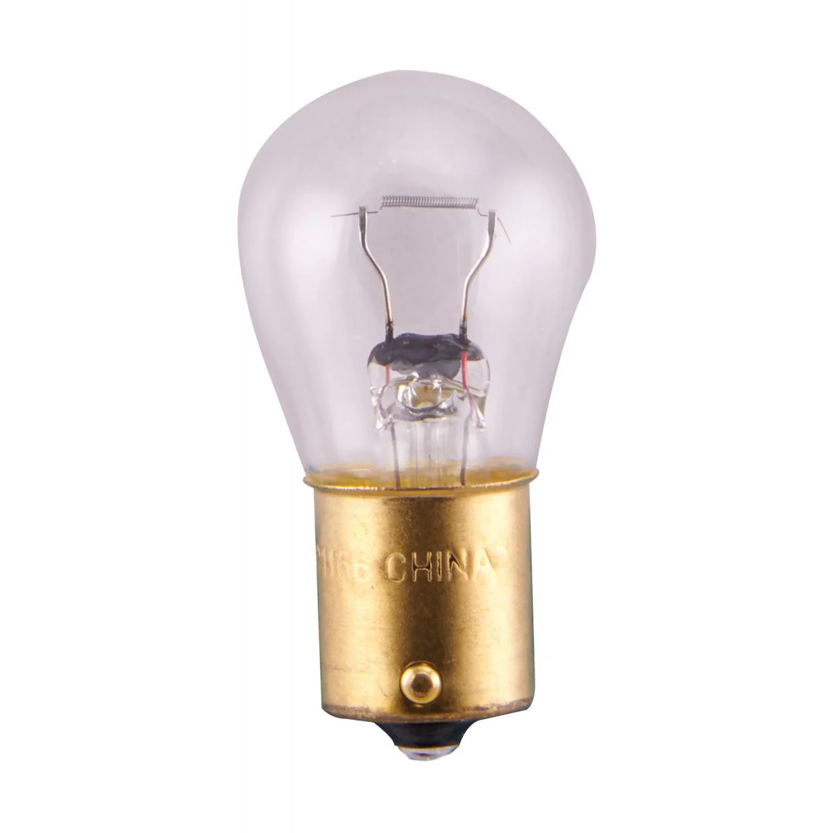 Satco 26.9w miniature S8 Single Contact Bayonet base 12.8v Clear Finish Bulb