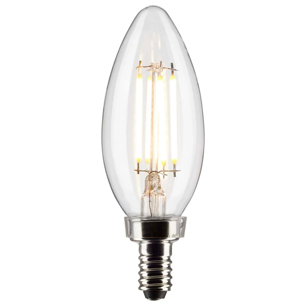 Satco 4w B11 LED 2700K Candelabra Base Dimmable - 40w equiv - Image 2