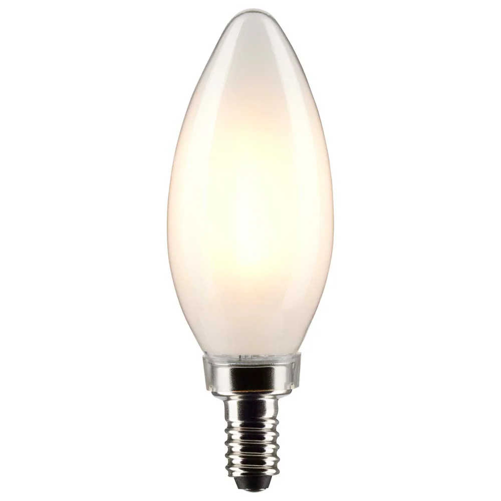 Satco 4w B11 LED 3000K Candelabra Base Frosted Dimmable - 40w equiv - Image 2