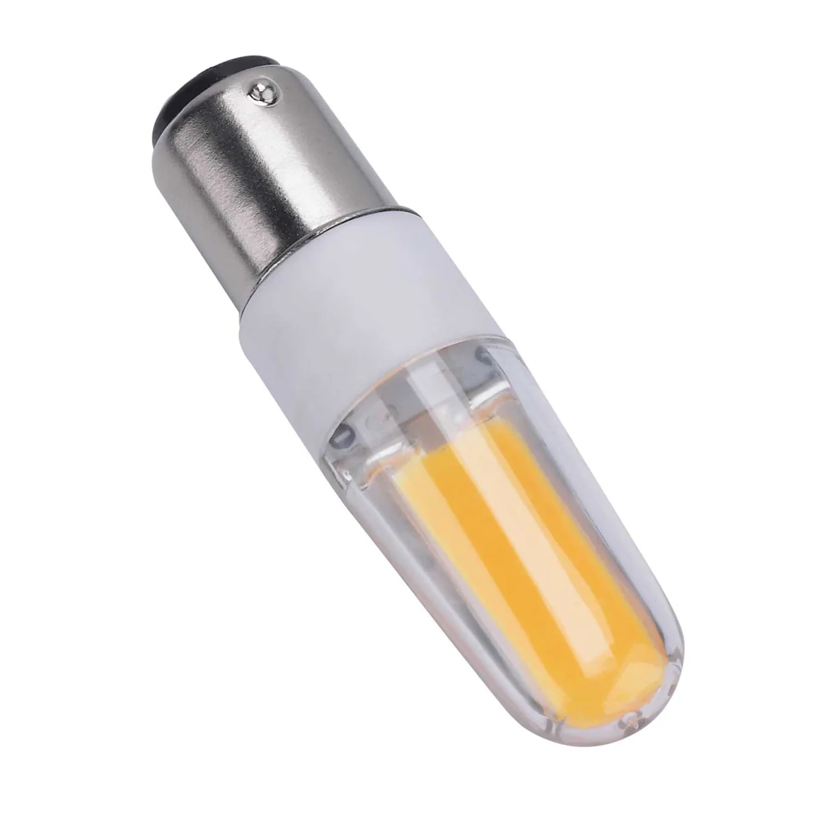 Satco 4W LED BA15d Bayonet Base 3000K Dimmable Frosted 120-130v Miniature Bulb - Image 2