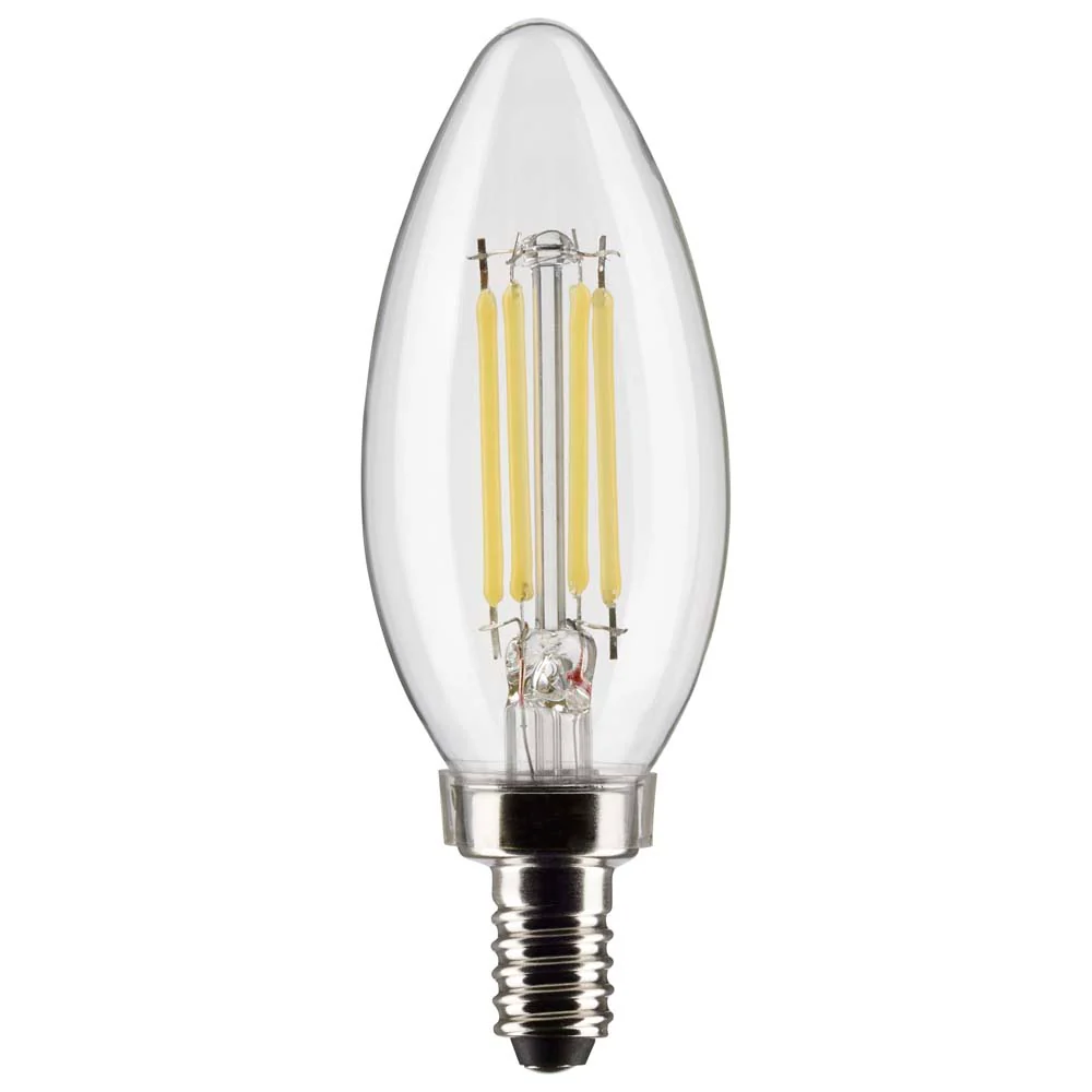 Satco 5.5w B11 LED 4000K Candelabra Base Dimmable - 60w equiv