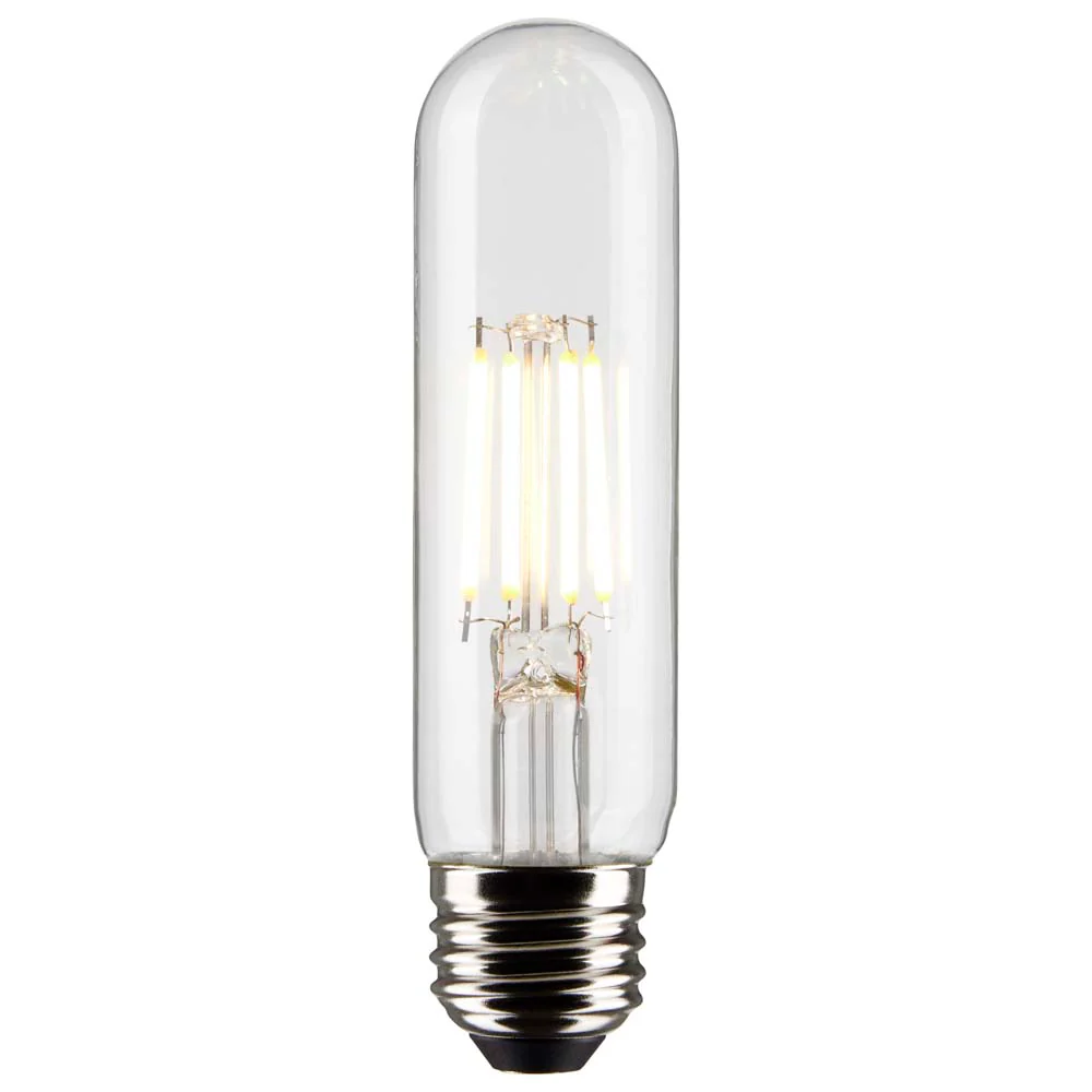Satco 5.5w T10 LED 3000K Medium Base Dimmable - 40w equiv - Image 2