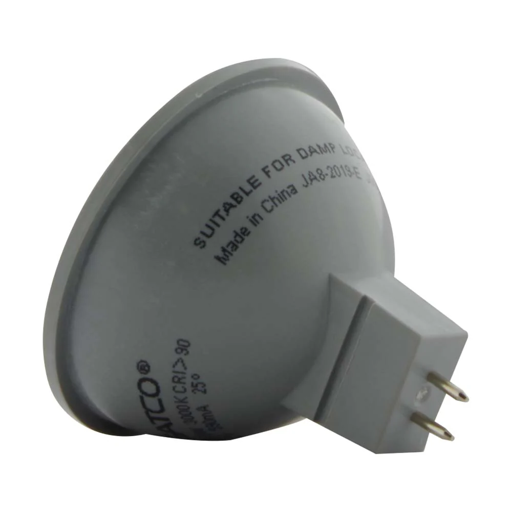 Satco 6w 24v LED MR16 Expanded Line 4000K 40 Degrees Beam GU5.3 Base - 50w-equiv - Image 2