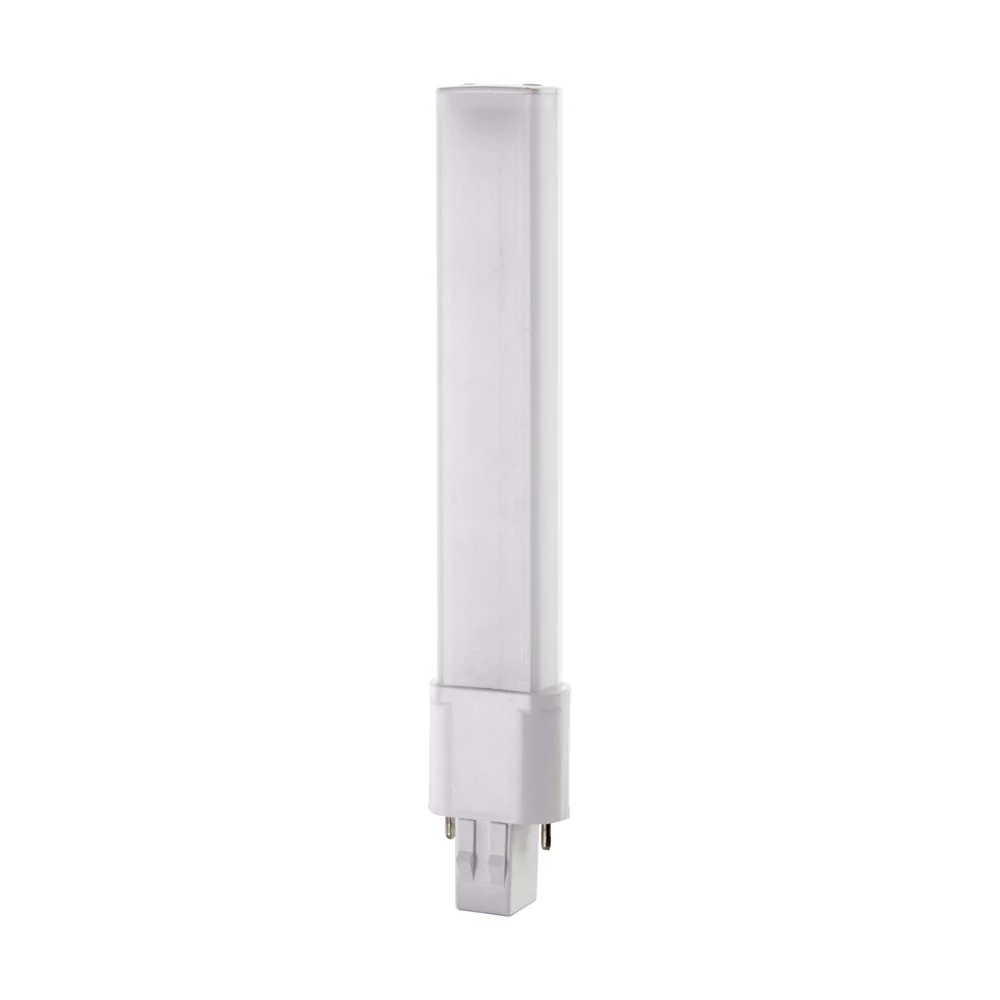 Satco 6w LED PL GX23 Base 4000K 600LM 360 deg. 120-277V Ballast Bypass