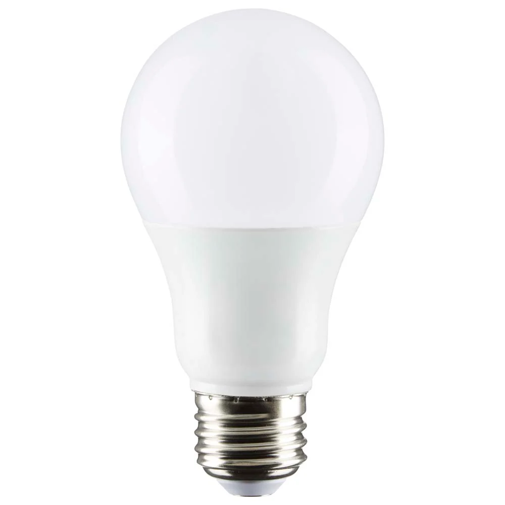 Satco 8.8W A19 LED 3000K Medium Base 220 deg. Beam Angle 120-277V