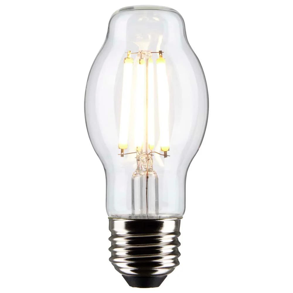 Satco 8w BT15 LED 2700K Medium Base Dimmable - 60w equiv - Image 2