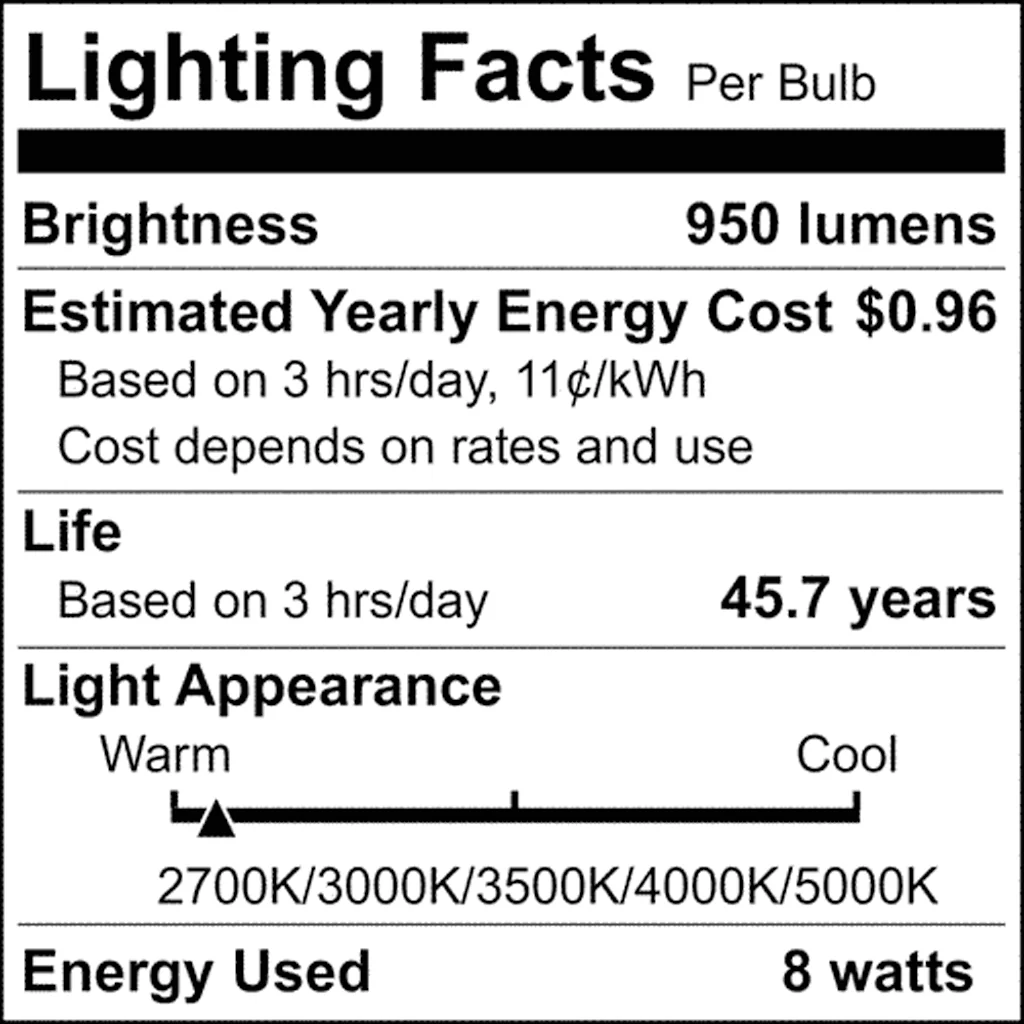 Satco 8w LED PL E26 Medium Base CCT Tunable 120-277v Frosted Bulb -18w equiv - Image 7