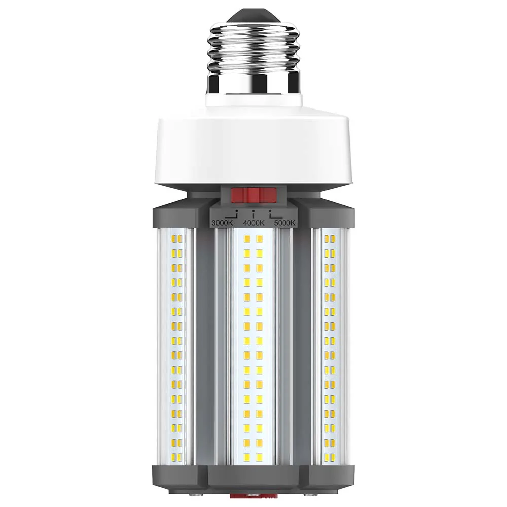 Satco LED HID Replacement 45/36/27 Wattage & CCT Selectable Medium Base 100-277V