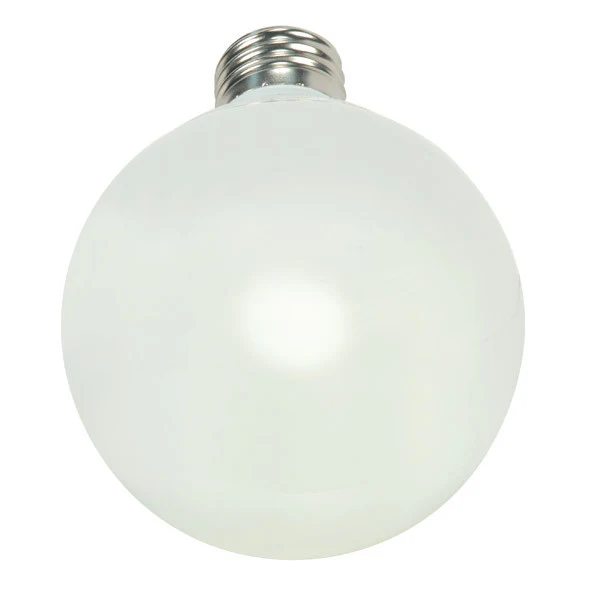 Satco S7303 9W G25 Globe E26 Screw-In 5000K fluorescent bulb