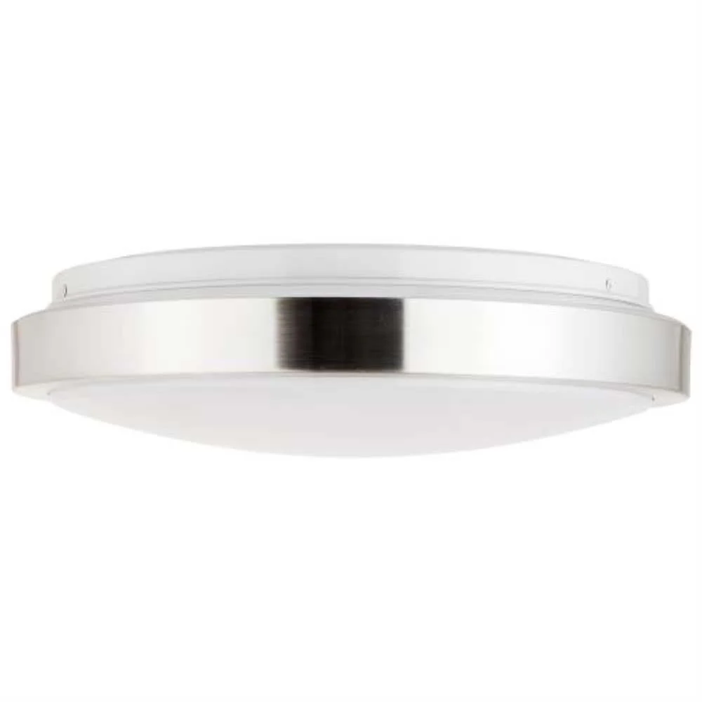 Sunlite 11-in 15w Round LED Solid Band Fixture CCT Tunable White Finish