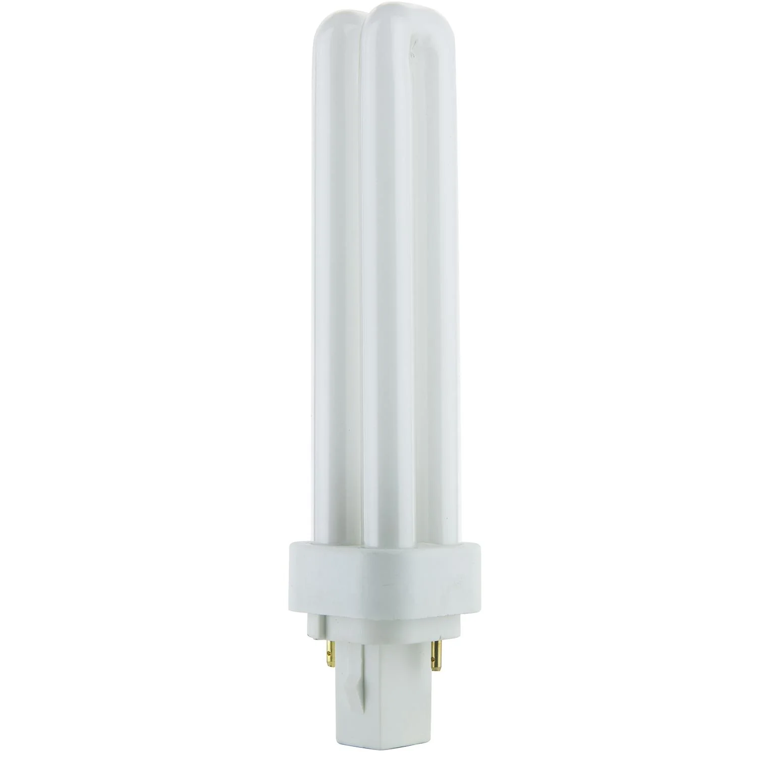 SUNLITE 18w G24d-2 PLD 2-Pin Double U-Shaped Twin Tube 6500K Daylight Lamp