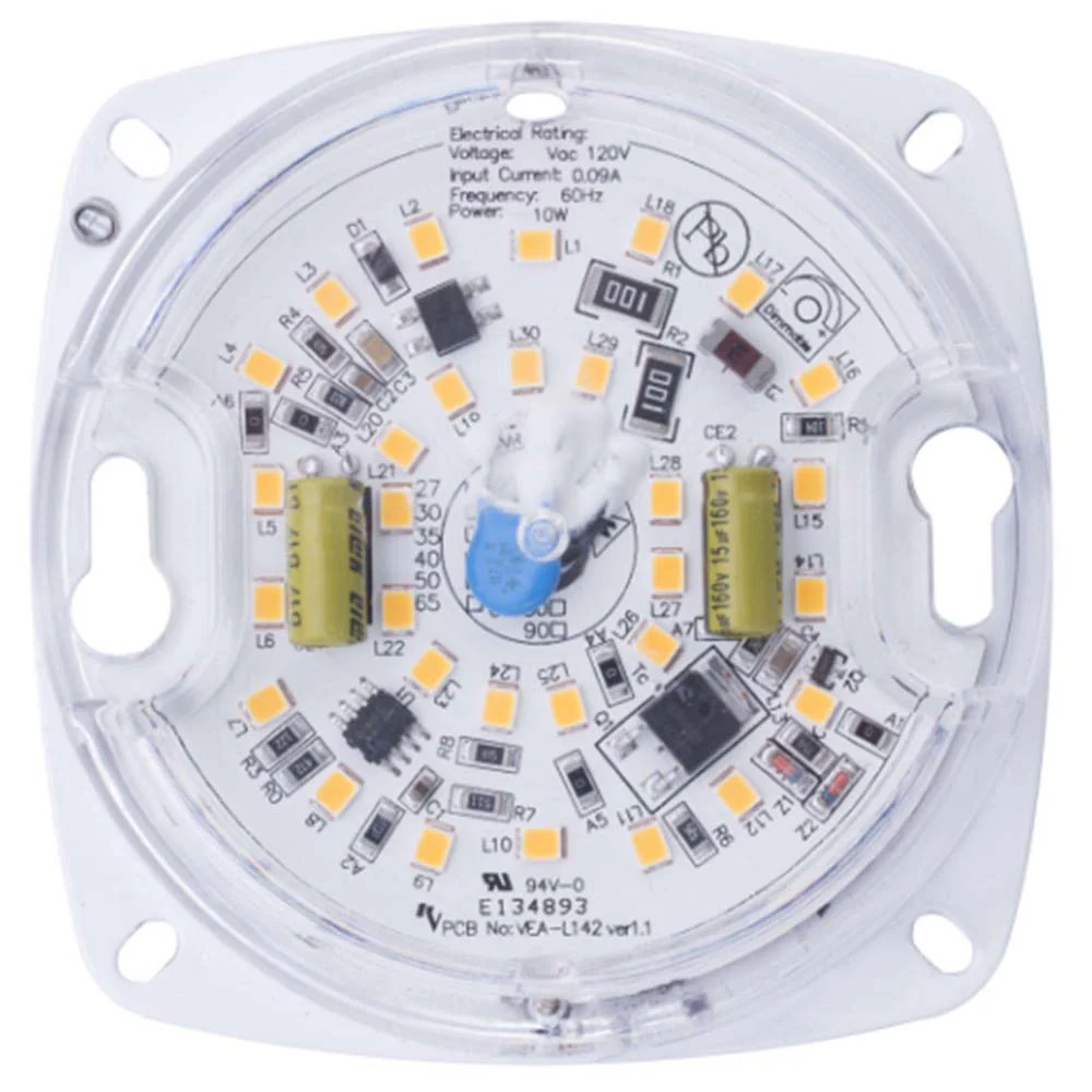 Sunlite 3-In 10w AC LED Light Engine Module CCT Selectable Dimmable - 75w equiv