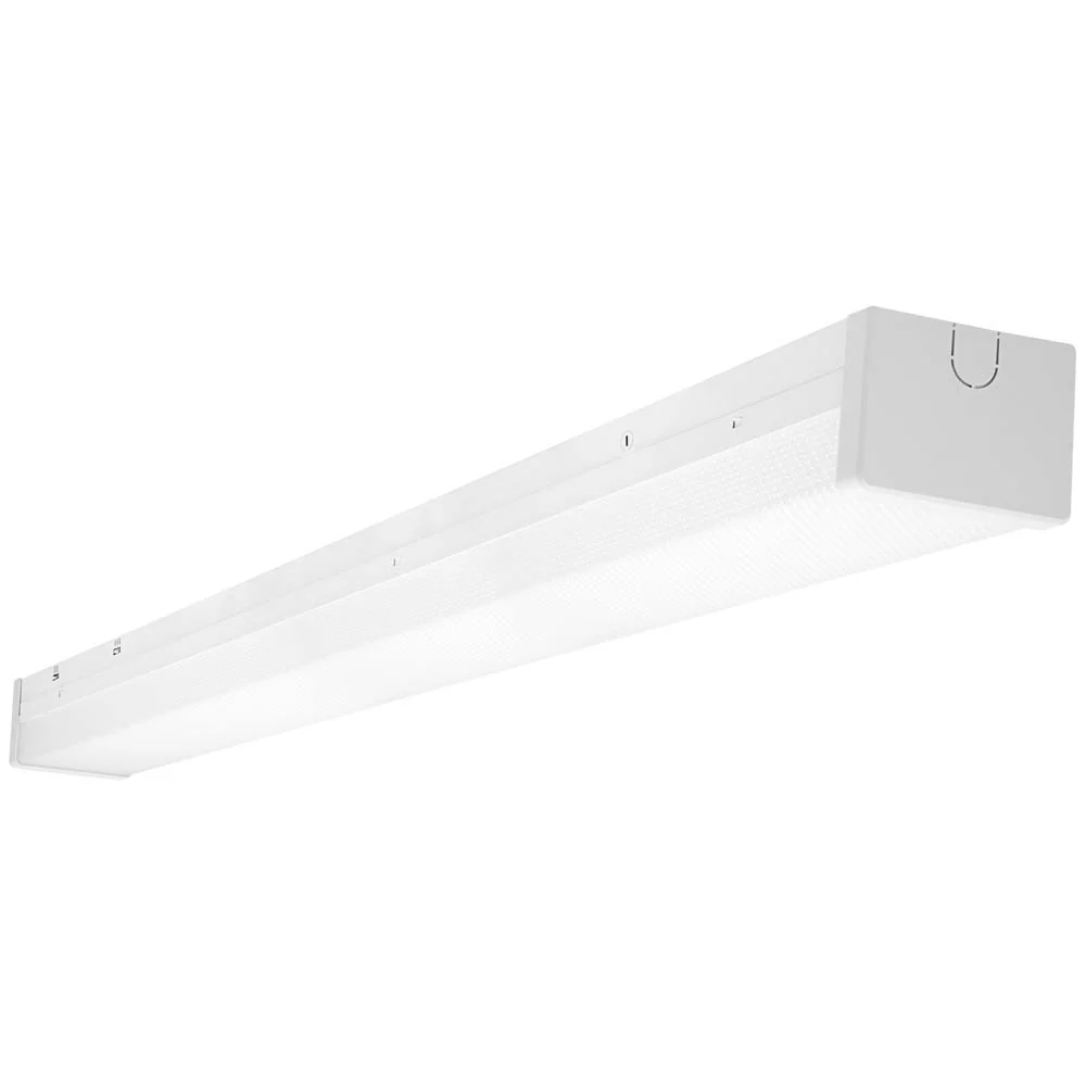 Sunlite 48-in LED Strip Fixture CCT Wattage Lumens Selectable Dimmable 120-277