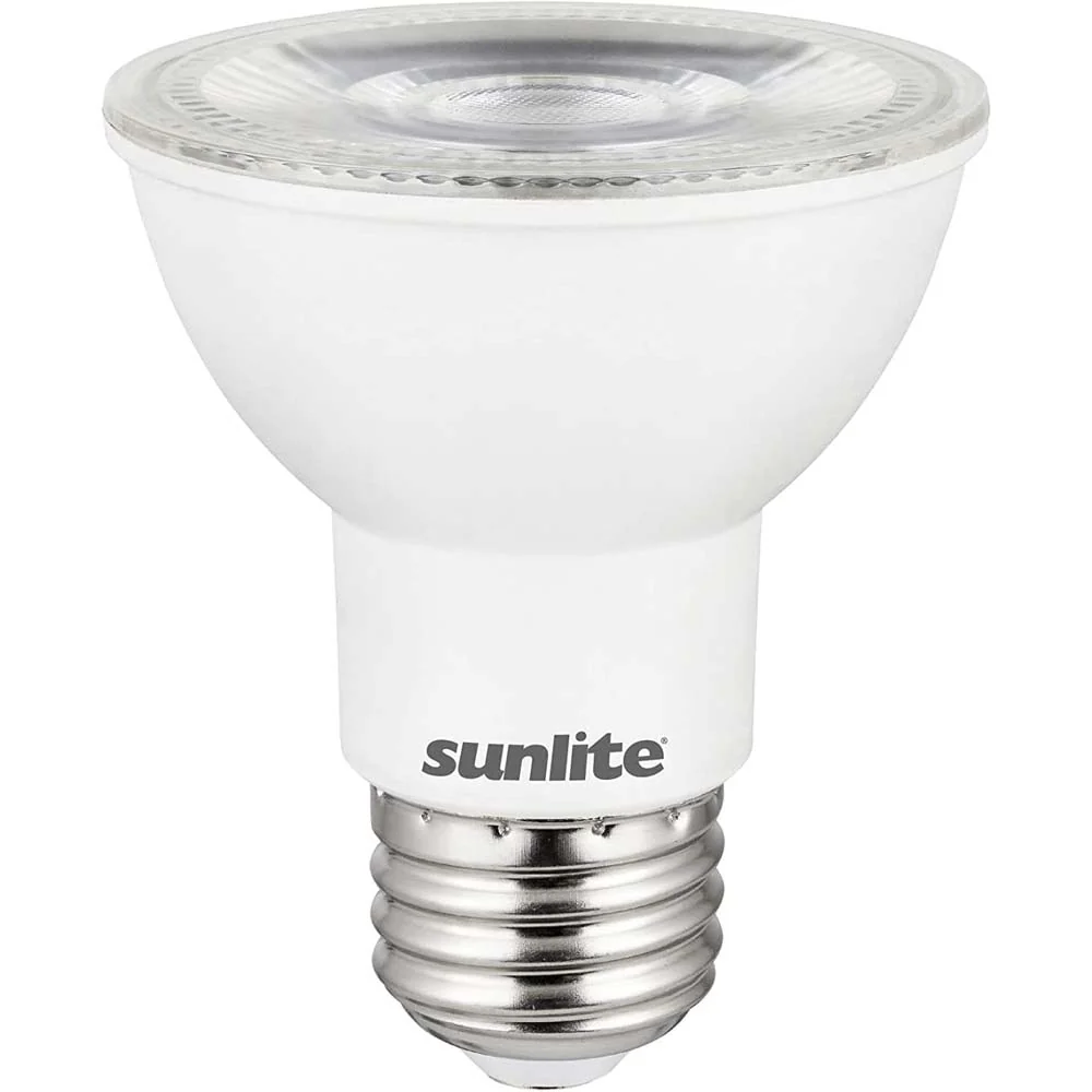 Sunlite 6w LED PAR20 LongNeck Spotlight E26 Base Dimmable 3000K Bulb - 50w equiv