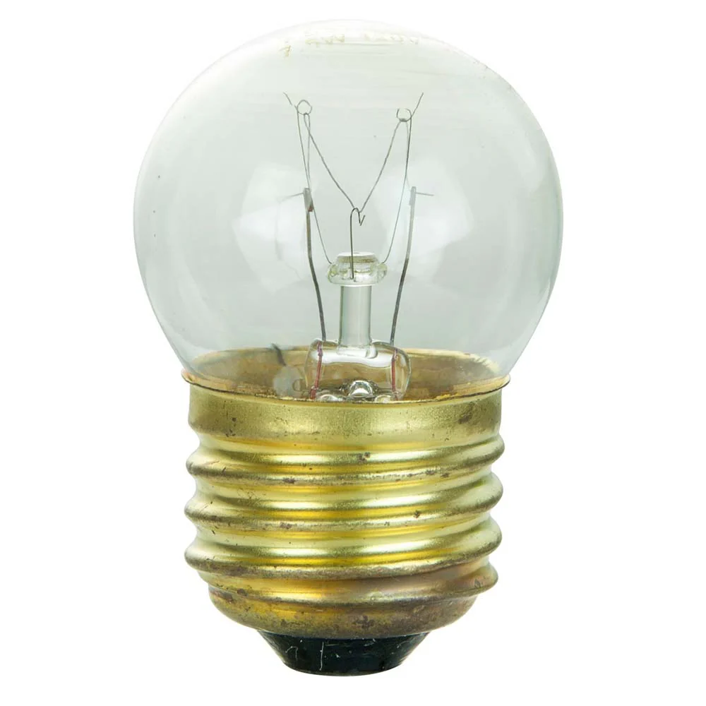 Sunlite 7.5w 120v S11 Indicator E26 Medium Base 2600K Clear Light Bulb