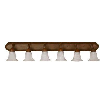 Sunlite 6 Light A19 48-inch Wall Sconce Fixture