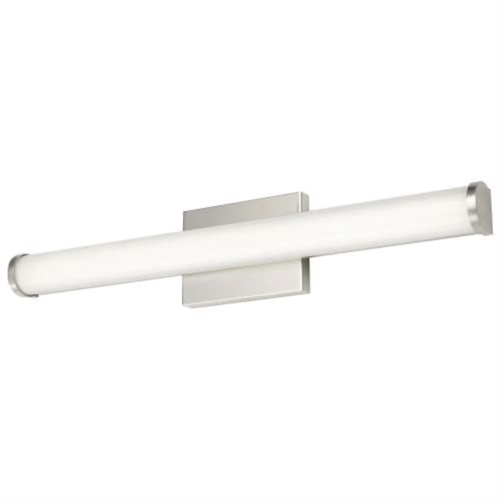 Sunlite LED 18-in 20w CCT Tunable Brushed Nickel Linear Bar Vanity Light Fixture