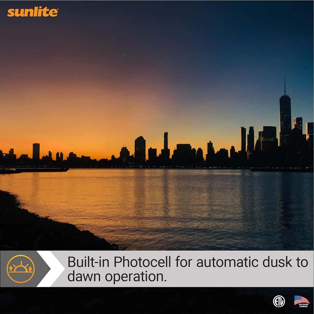 Sunlite LED Mini Wall Pack Outdoor Fixture CCT Wattage Selectable Dimmable - Image 6