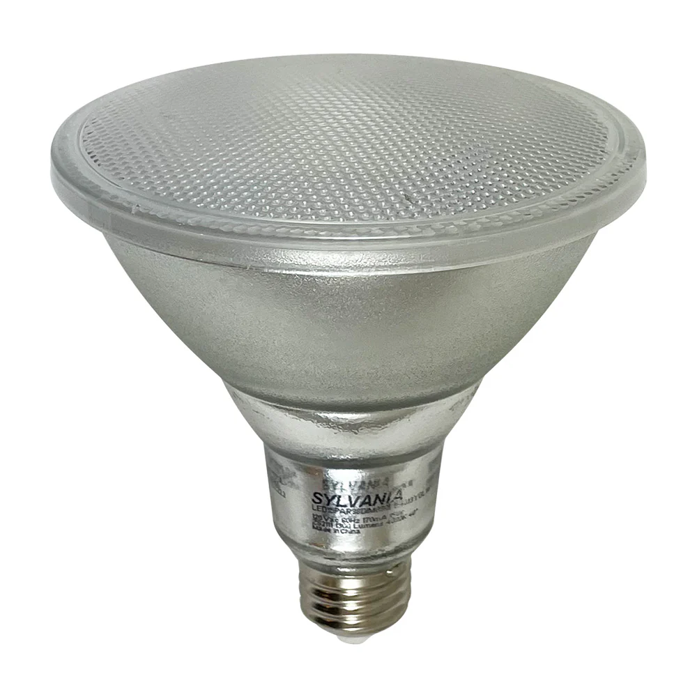 Sylvania 15W PAR38 LED Dimmable Cool White Flood 40deg 1300LM bulb - 120w Replacement
