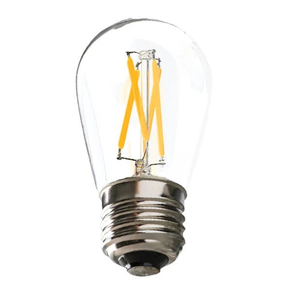 Ushio 1.5W S14 LED 2700k Soft White  U-LED Filament Bulb