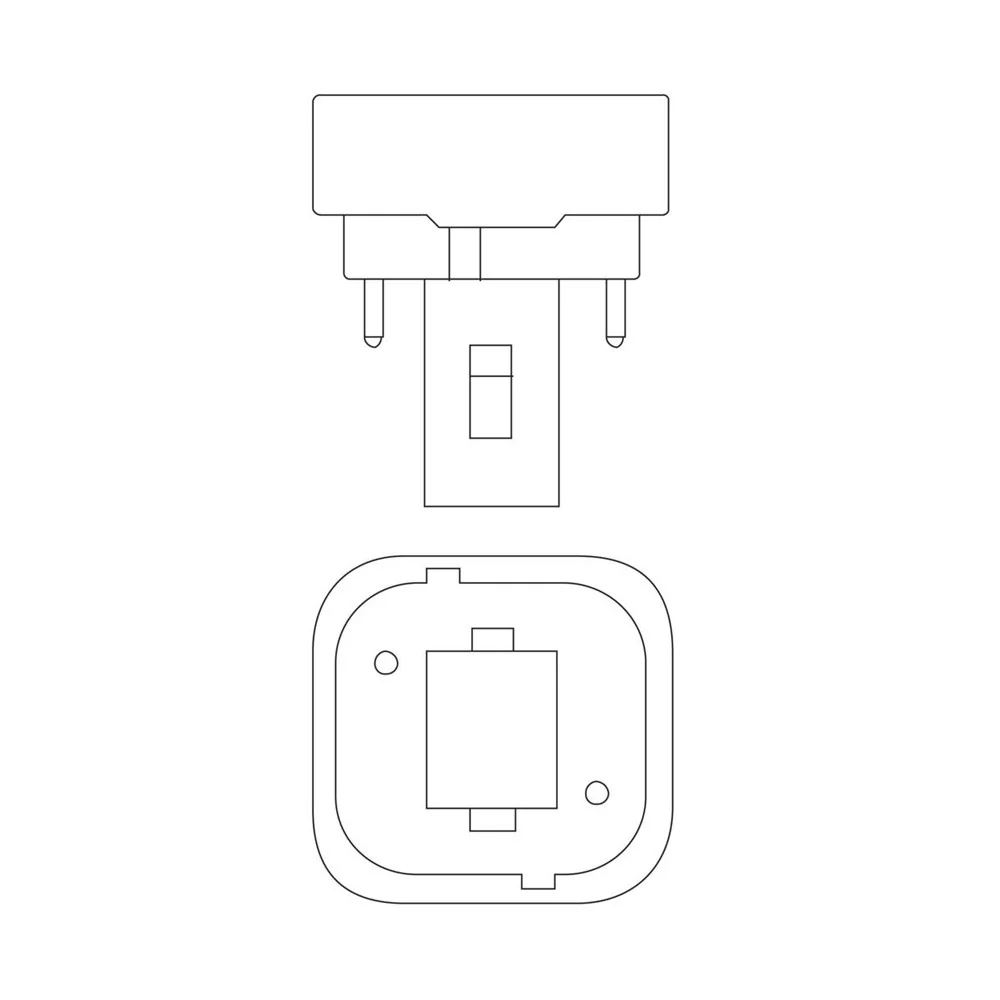 Ushio 3000145 - CF18D/835 - 18W - 3500K - 2 Pin G24d-2 Base - Double Tube CFL - Image 3