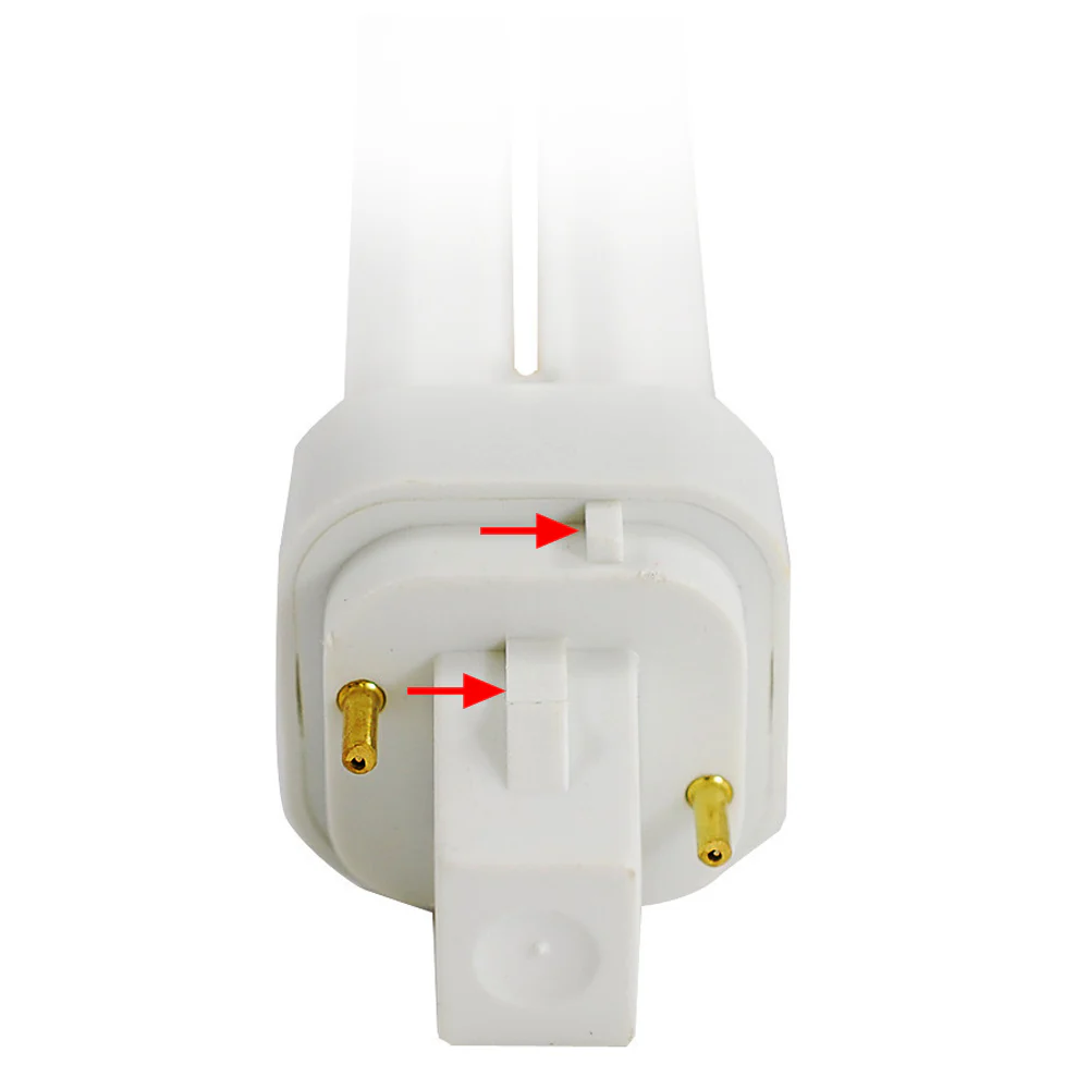 Ushio 3000058 - CF26D/827 - 26W 2700K - 2 Pin G24d-3 Base - Double Tube CFL - Image 3