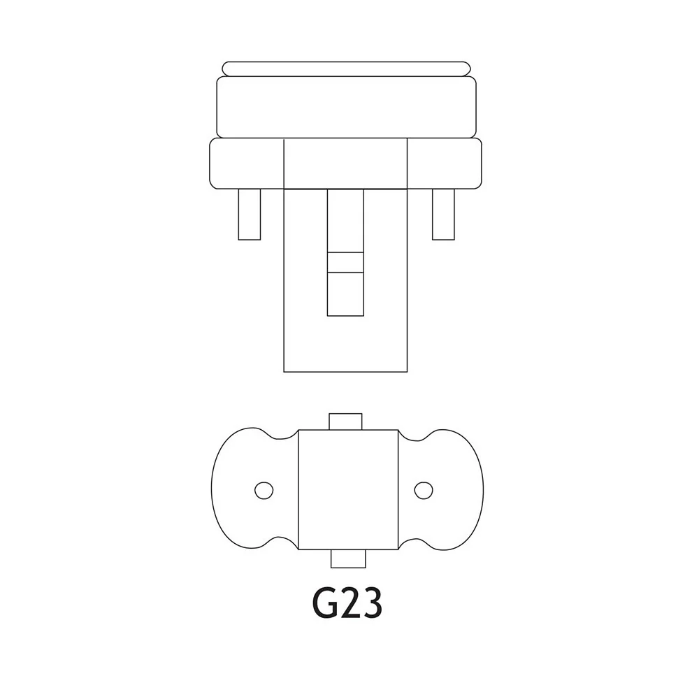 Ushio 3000064 - CF7S/841 - 7W 4100K - 2 Pin G23 Base - Single Tube CFL - Image 5