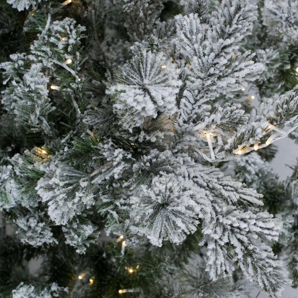 Vickerman 10ft. Sierra Fir Slim Artificial Christmas Tree in Warm White LED lights - Image 3