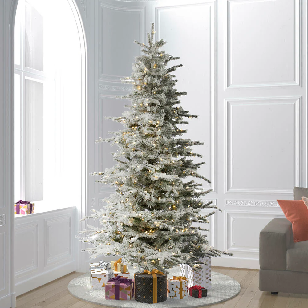 Vickerman 12ft. Sierra Fir Artificial Christmas Tree in LED lights - Image 4