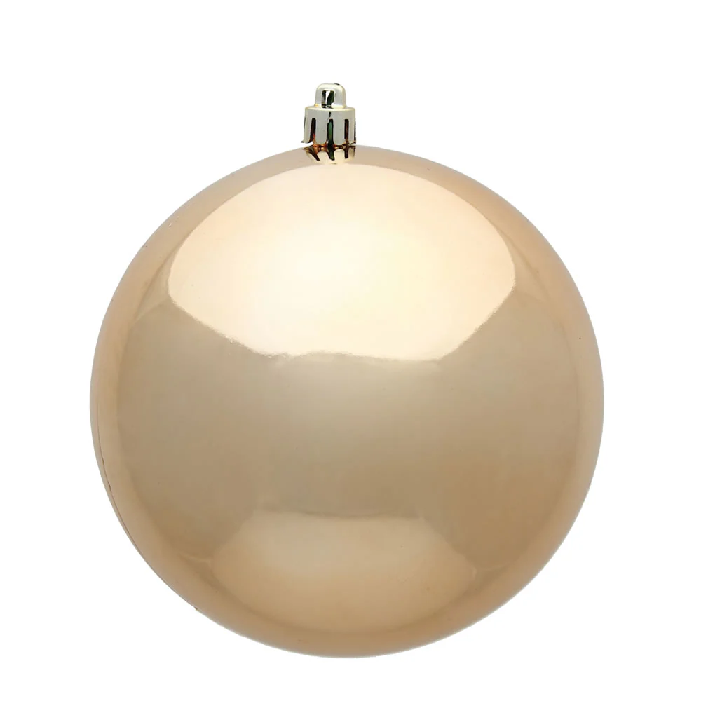 Vickerman 2.4 in. Cafe Latte Shiny Ball Christmas Ornament