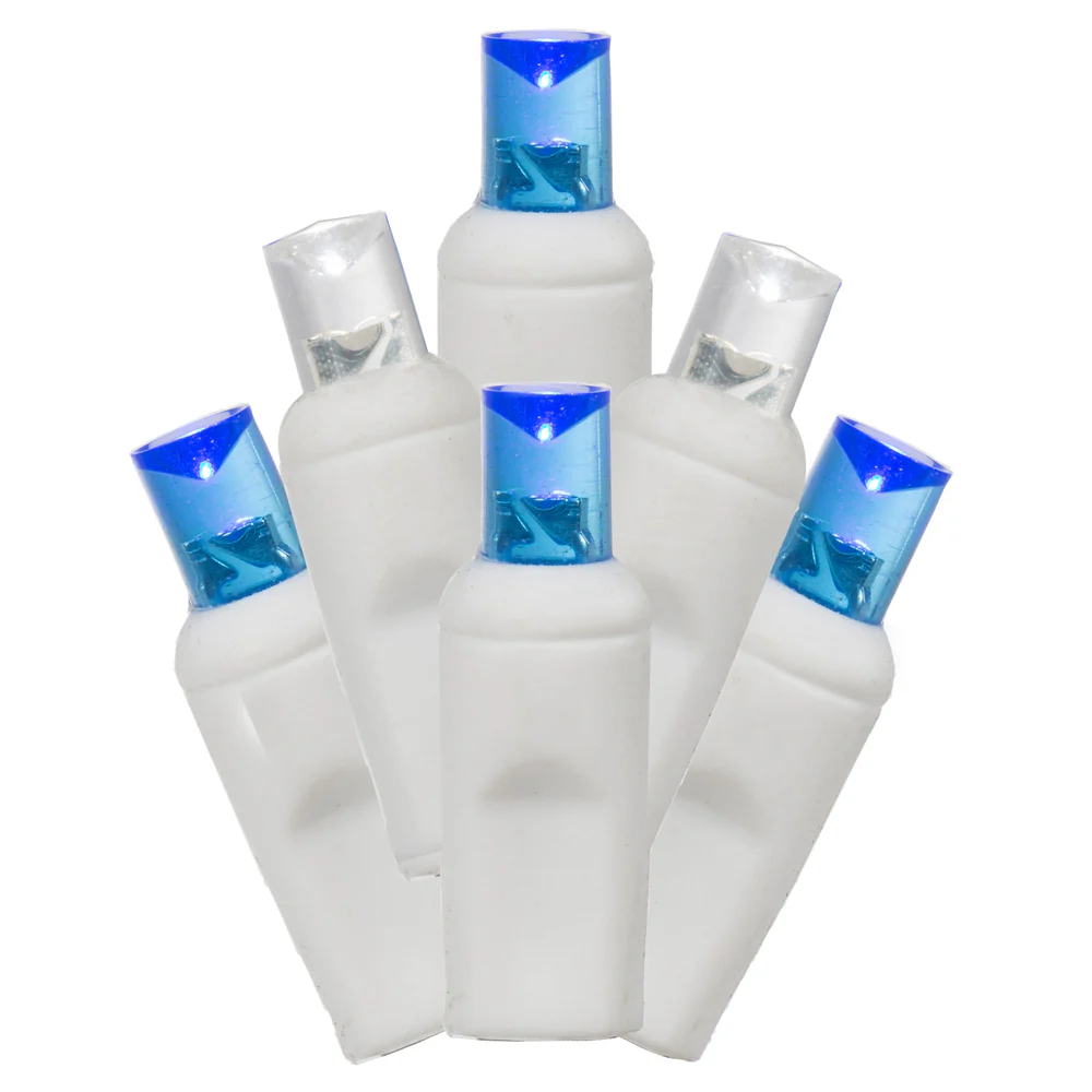 Vickerman 50 Light LED Blue-White Set 6in. x 25 ft.