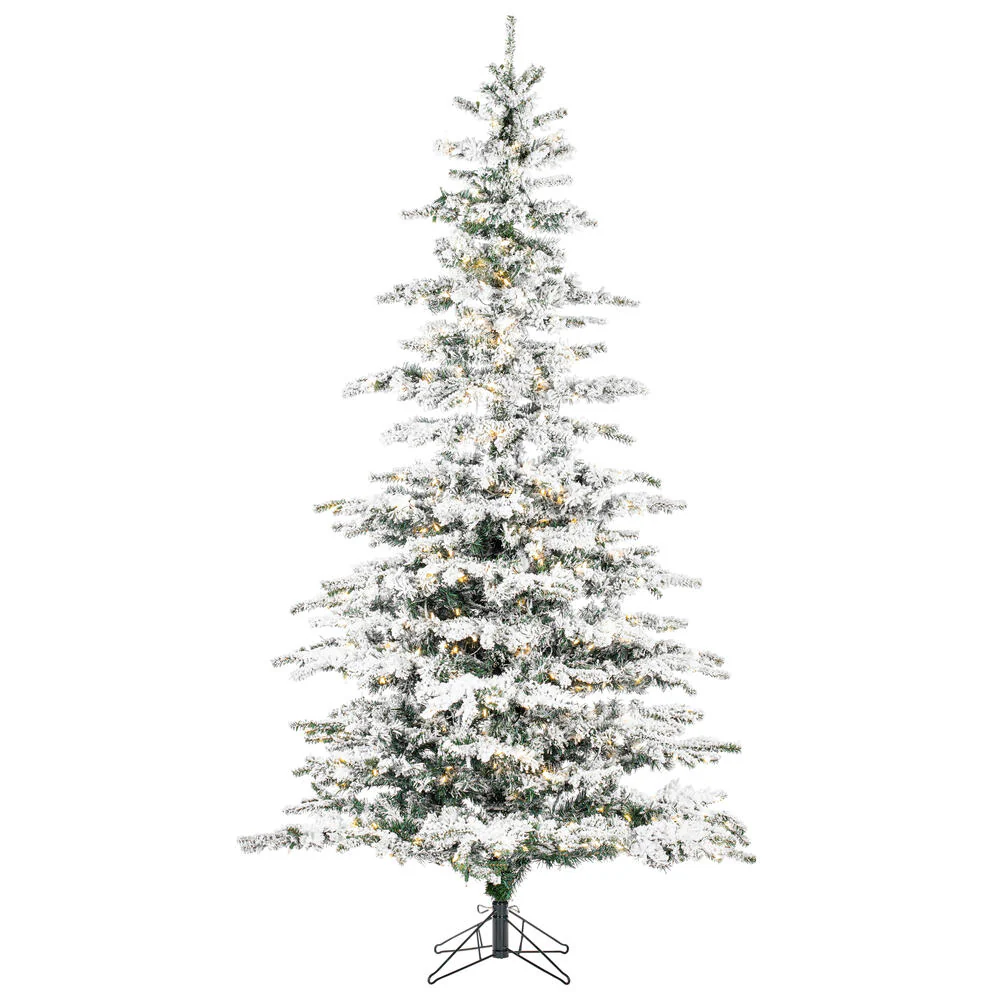 Vickerman 7.5ft. Sierra Fir Artificial Christmas Tree in LED lights