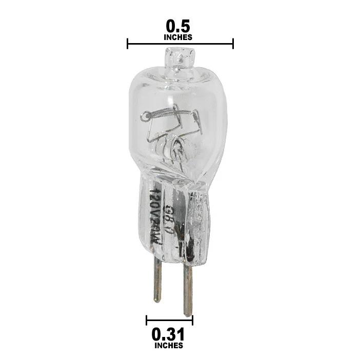 WB25X10019 Microwave Replacement Halogen Lamp - Image 2